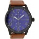 OOZOO Timepieces 48mm Cognac Brown Leather Strap C7441
